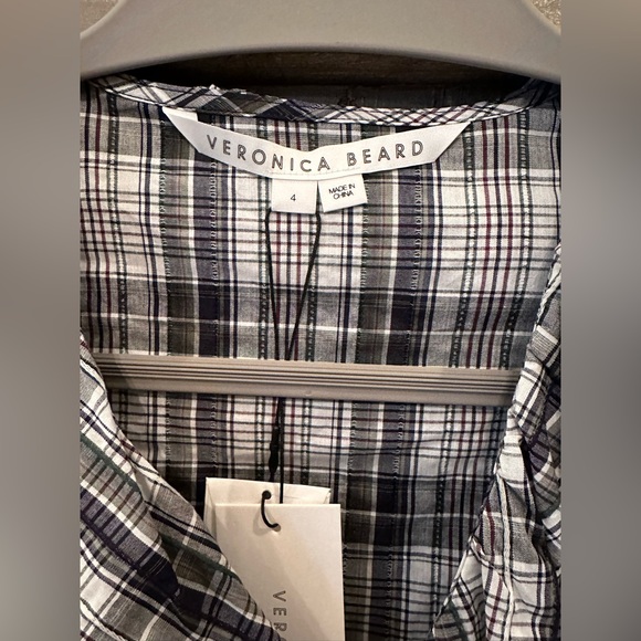 Veronica Beard Itha blouse NWT SZ4 - Picture 4 of 9